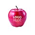 Bedruckter, roter Apfel als Werbemittel