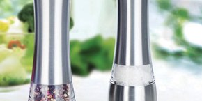 Verschiedene Gewürzmühlen mit individueller Gravur