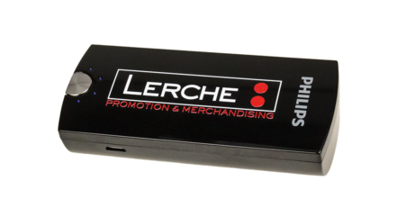 Philips Marken-Powerbank 4.000 mAh mit individuellem bedrucktem Logo