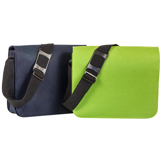 Modische Werbetasche verfügbar in auffälligen Filzfarben