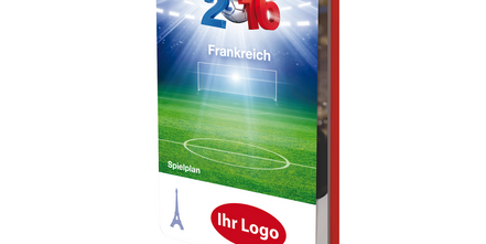 Praktischer Pocket-EM-Spielplan für die Fußball EM 2016 in Frankreich