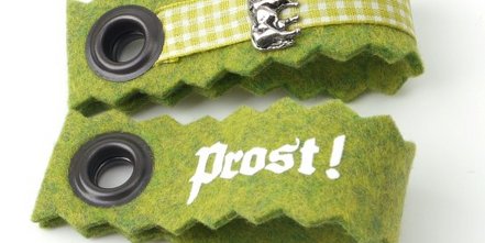 Praktischer Wollfilz- Maßkrugmarker – das originelle Werbemittel für Volksfeste