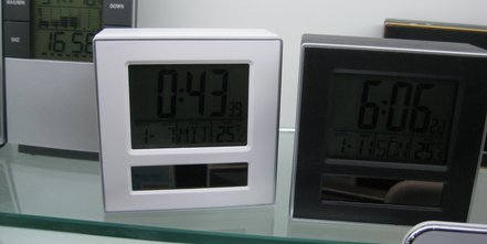 Solar-Tischuhr Neuheit Produkt aus China von der Canton-Fair 2008