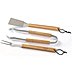 3-teiliges Grillzangen-Set aus Holz - das Werbemittel für Grillmeister