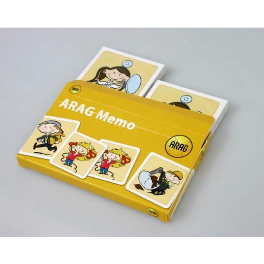 Memo-Card Spiel als Werbeartikel