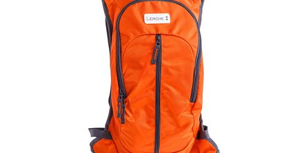 Sport-Rucksack „Move“ als Werbeartikel in vielen Farben mit Logo auf Metall-Emblem