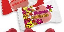Süßes Werbmittel, Fruchtgummi in Herzform