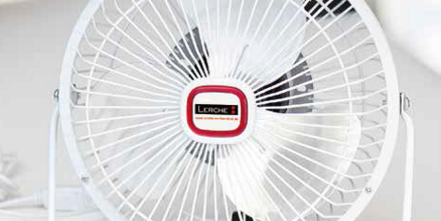 Tischventilator, Lautsprecherboxen und Ladegeräte in Markenqualität von Klio als Werbeartikel