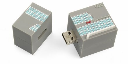 USB-Stick Sonderproduktion für das AUDI Zentrum Stuttgart