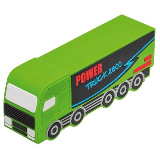 Powerbank: Individuelle Formen in 2D und 3D aus Soft Rubber PVC als Elektronik-Werbeartikel