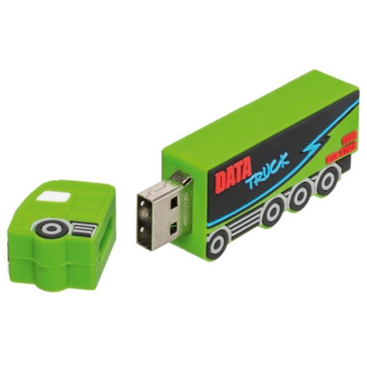 USB-Stick: Individuelle Formen in 2D und 3D aus Soft Rubber PVC als Elektronik-Werbeartikel
