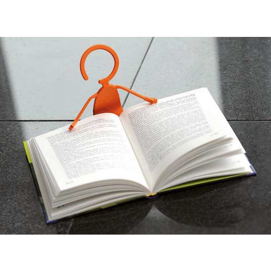 Nützlicher und individueller Werbehalter auch für Buchseiten 