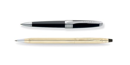 Weihnachtsaktion: hochwertige Markenkugelschreiber von Cross