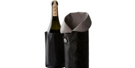 Weihnachtsgeschenk: Hochwertiger, trendiger Weinkühler CoolCoat mit Ihrer Werbung bedruckt!