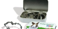 Werbeartikel Backförmchen-Set Ostern, Backförmchen