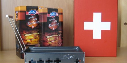 Werbemittel Geschenkset Raclette Emi Original Swiss made