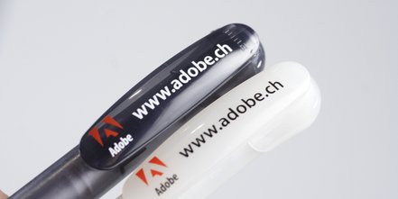 Hochwertiger Adobe Kugelschreiber mit Logo-Aufdruck