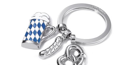 Oktoberfest-Schlüsselanhänger mit Charms