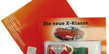 Werbemittel-Süßigkeiten Neuheit Tabasco scharf und feurig