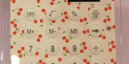 Werbemittelneuheit Taschenrechner Solar mit Druck vollflächig 4c Rubrik O