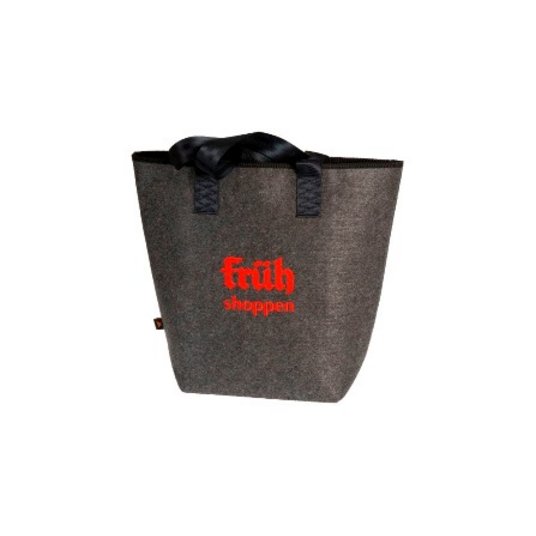 Topseller Werbetaschen: Shopper New Classic in Markenqualität von Halfar aus Filz mit hochwertigem Stick 