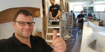 Wir bauen um! Umbau- und Modernisierungsmaßnahmen bei Lerche: