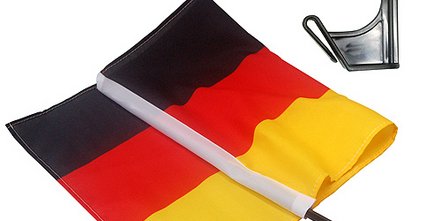 WM-Promotionartikel Auto-Fahne, Car-Flag