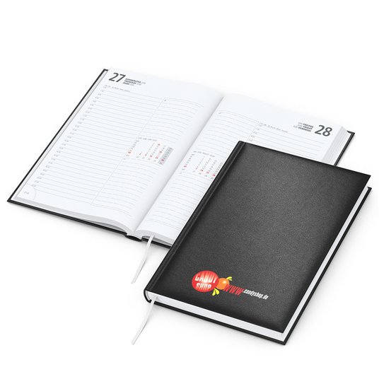 Immer up to date: mit unserem individuell bedruckbaren Werbe Termin-Buchkalender