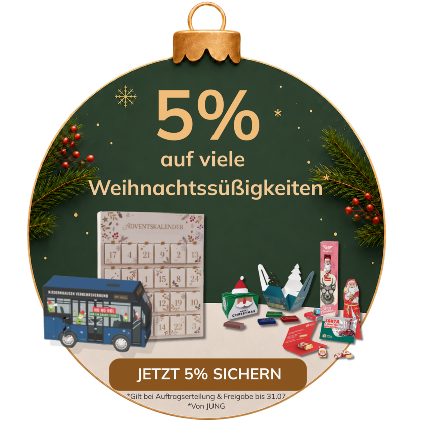 Weihnachtssüßigkeiten und Adventskalender