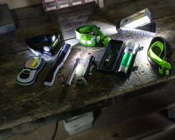 Werbe-Lampen mit Logo bei Lerche