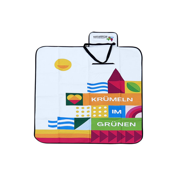 Werbe-Picknickdecke mit Logo