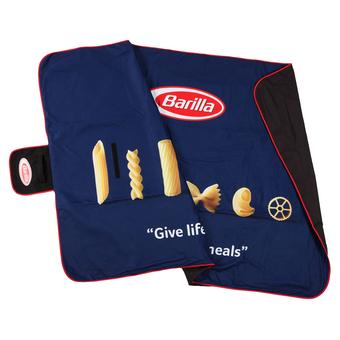 Picknickdecke mit Logo für Barilla