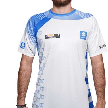 Partielle Sublimation auf Laufshirts Partielle Sublimation auf Laufshirts