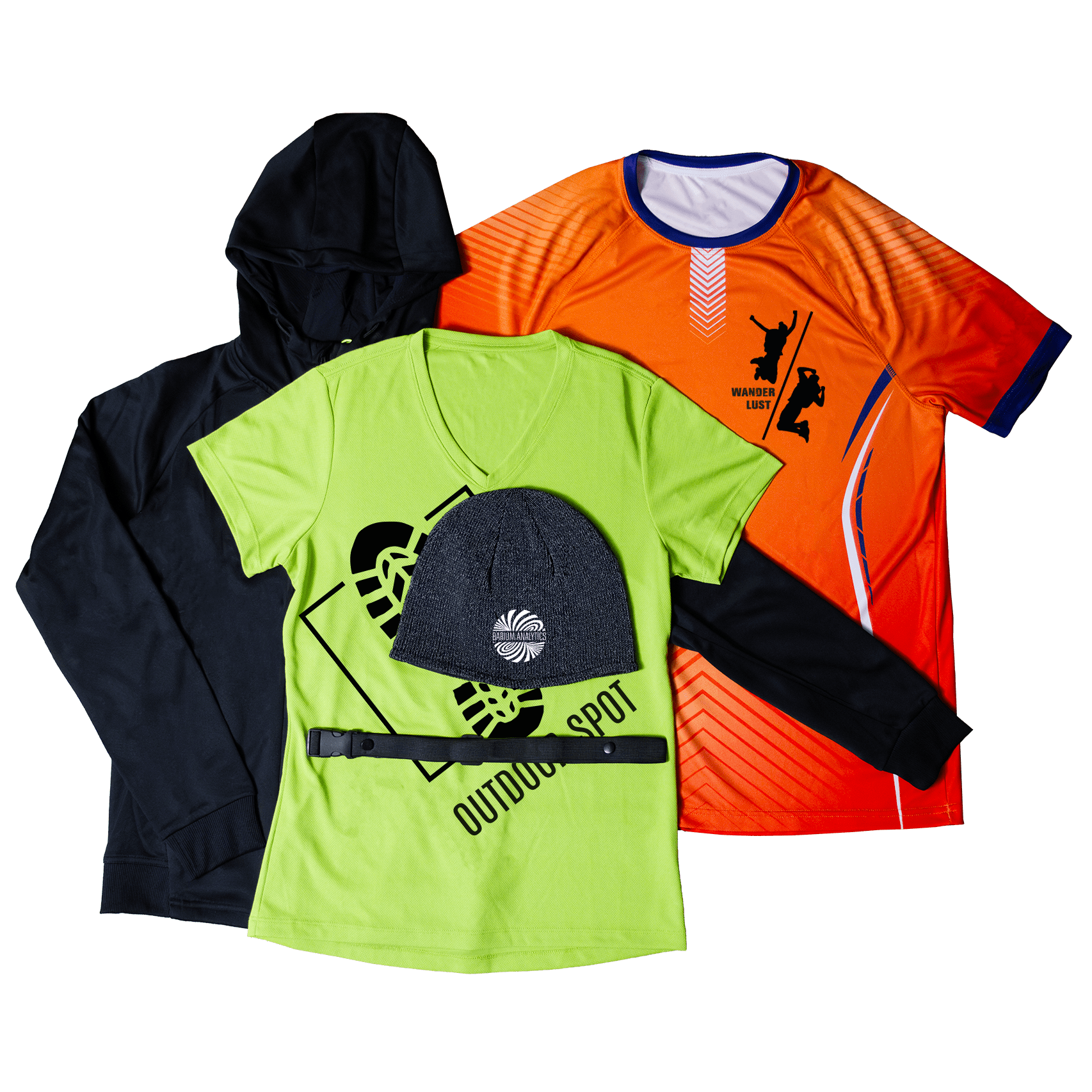 Laufbekleidung & Accessoires mit Logo