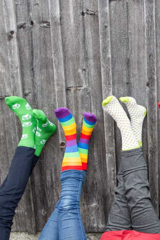 Vorteile Socken mit Logo