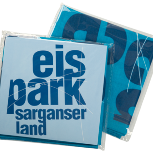 Multifunktionstuch bedruckt im Polybeutel mit Papiereinleger