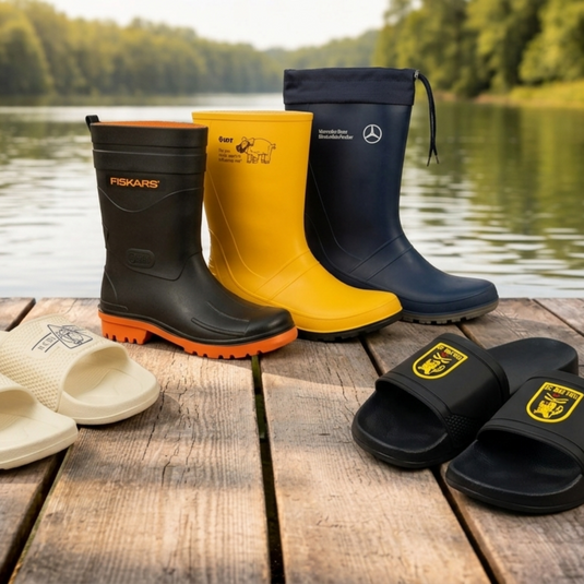 Schuhe mit Logo