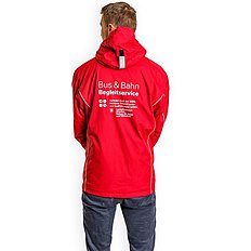 Werbejacke mit Textilpatch