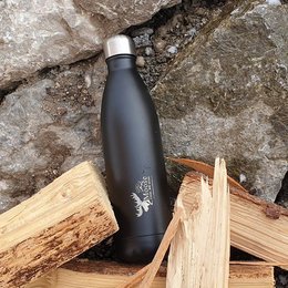 750ml Vakuum-Thermos-Trink-Flasche Moose mit Logo-Gravur