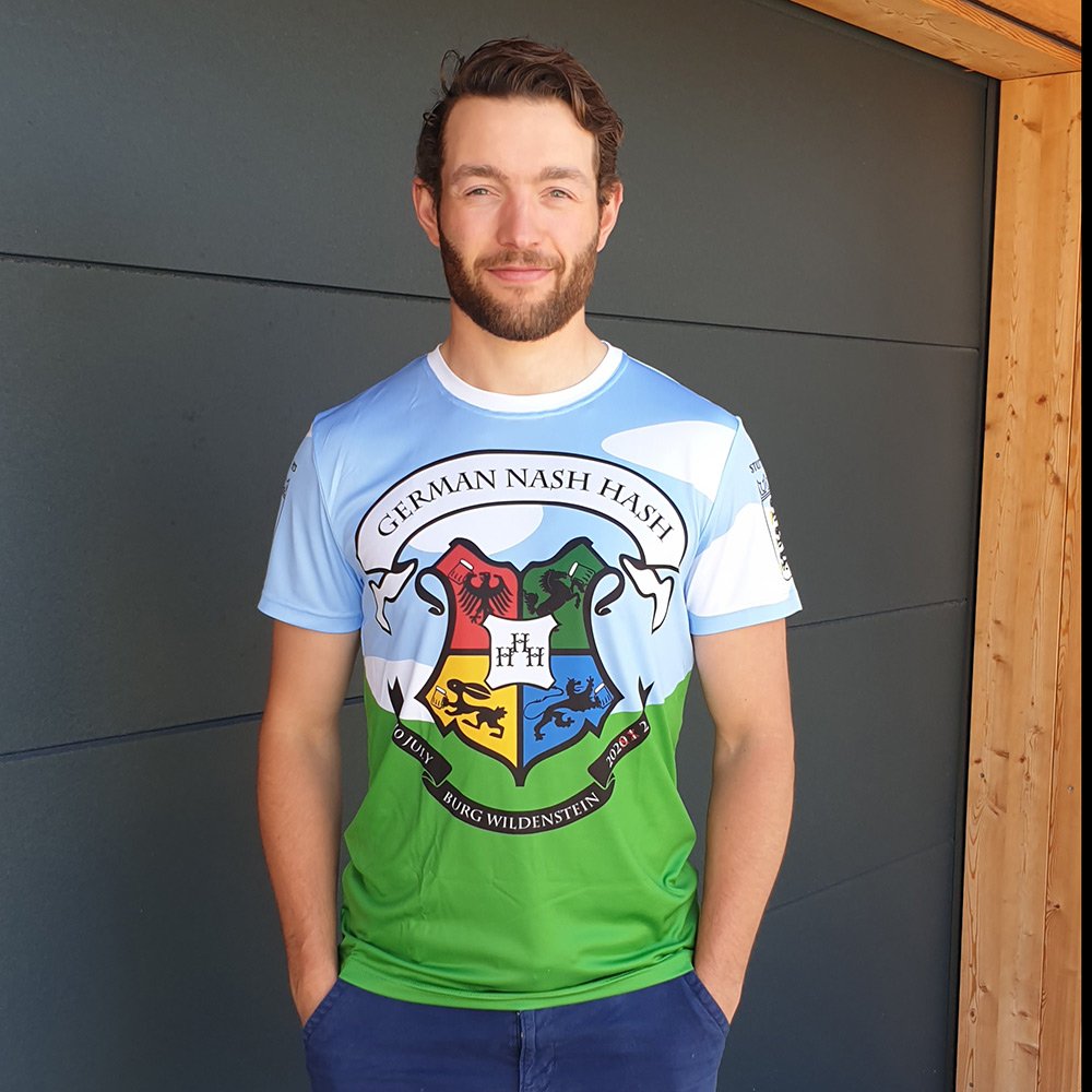 Werbe Laufshirt mit Ihrem individuellen Logo bedruckt 