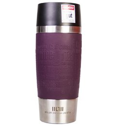 Premium Werbe-Vakuumbecher  Emsamit Logo-Lasergravur Travel Mug  für Logistik-Unternehmen
