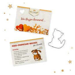 Plätzchenausstecher in Katzen und Hundeform mit individueller Verpackung