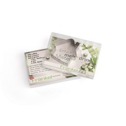 Backförmchen-Box mit bedrucktem Einleger als Streuartikel für Weihnachten