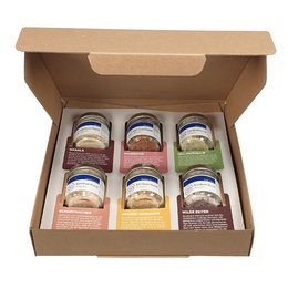 Werbegeschenk Backofensalz mit Werbebanderole