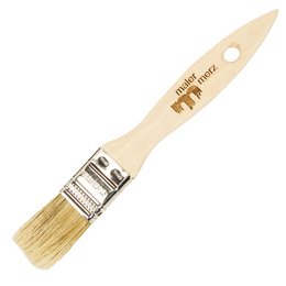 Werbe-Backpinsel  mit Brandstempel oder Logogravur