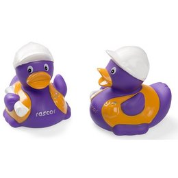 Promo-Duck Bauarbeiter mit Logodruck