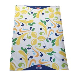 Badetuch mit Firmendesign invollflächigen Digitaldruck 