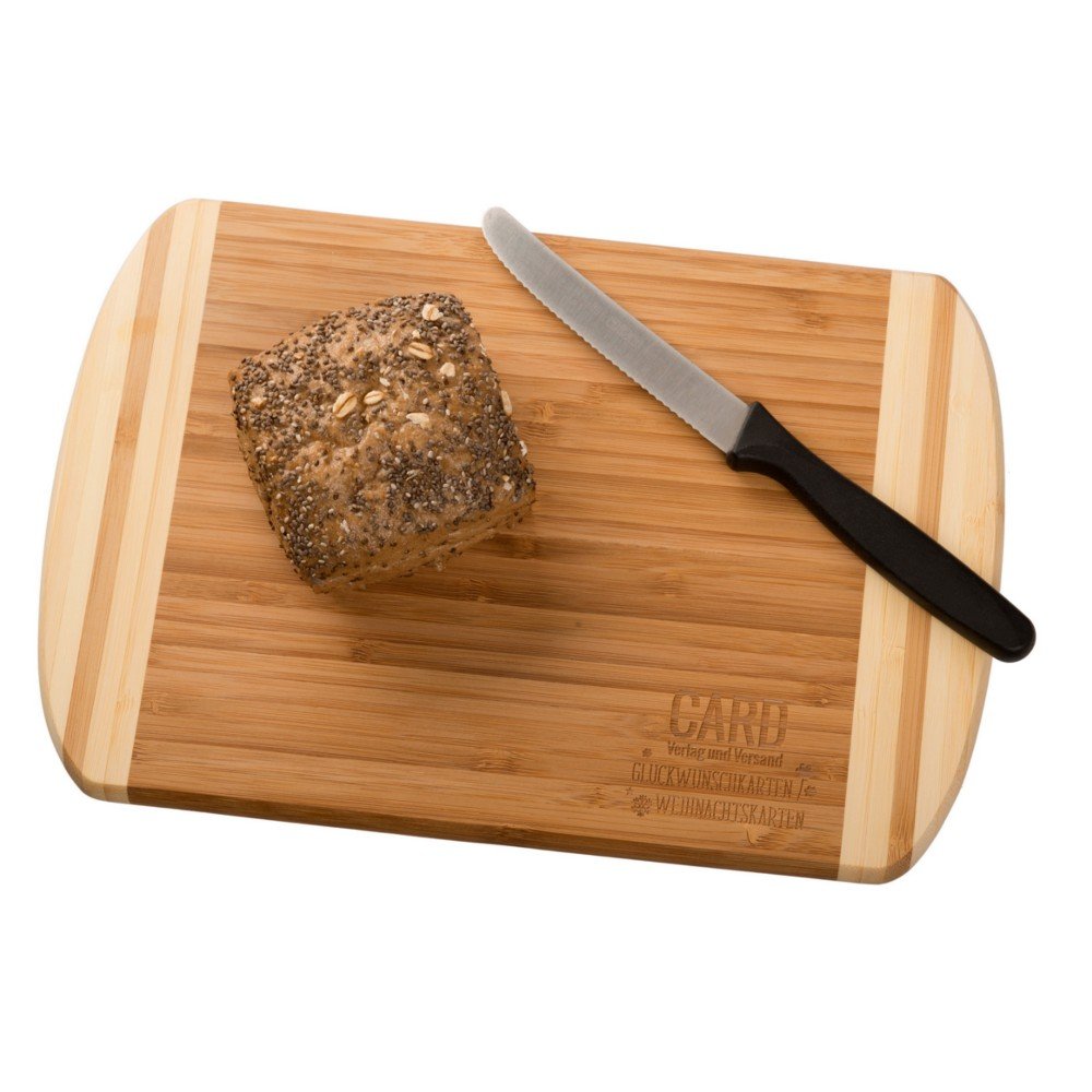 Nachhaltiges edles Brotzeitbrett für Ihr Unternehmen