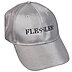Silber-graue Cap mit Logostick als Merchartikel für die Hotelbranche