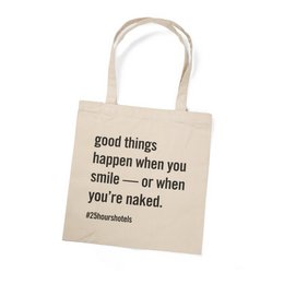 Bedruckbare schwere, reisfeste Baumwolltasche, auch aus Bio- und Fairtrade Baumwolle